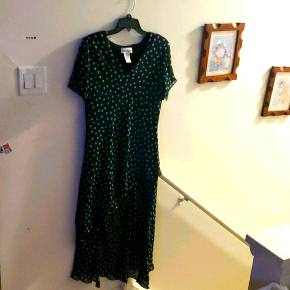 Ultra New York polka-dot dress